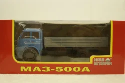 Маз-500А синий/серый, 1970, Н284, Наш Автопром 1:43