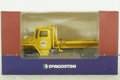 Урал-43206 триал, желтый Автолегенды СССР, Грузовики, 1:43