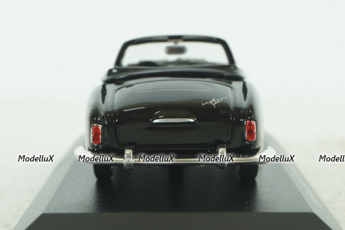 Volkswagen Karmann Ghia Cabriolet 1955, Black, 940051030, Maxichamps 1:43