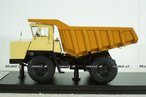 Белаз-540А, песочно/оранжевый, SSML018, SSM 1:43