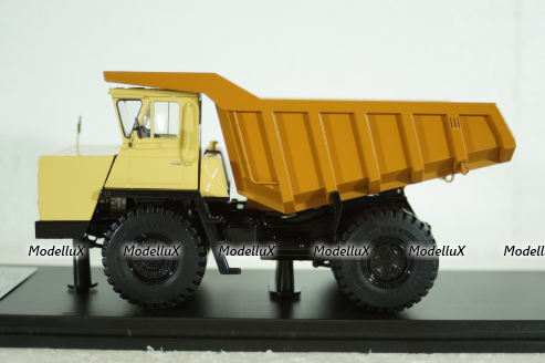Белаз-540А, песочно/оранжевый, SSML018, SSM 1:43
