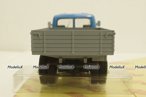 Маз-500А синий/серый, 1970, Н284, Наш Автопром 1:43