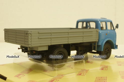 Маз-500А синий/серый, 1970, Н284, Наш Автопром 1:43