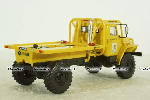 Урал-43206 триал, желтый Автолегенды СССР, Грузовики, 1:43