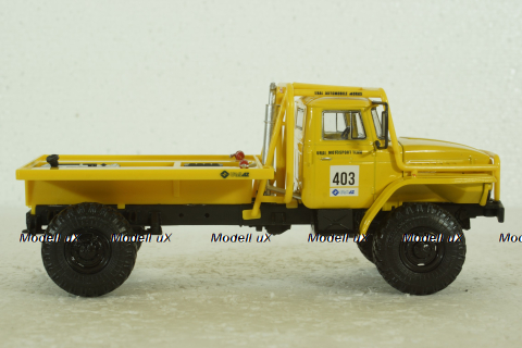 Урал-43206 триал, желтый Автолегенды СССР, Грузовики, 1:43