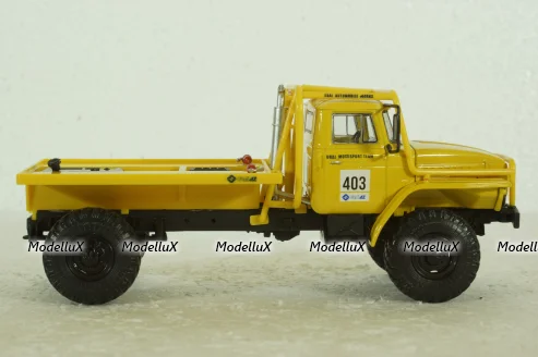 Урал-43206 триал, желтый Автолегенды СССР, Грузовики, 1:43
