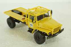 Урал-43206 триал, желтый Автолегенды СССР, Грузовики, 1:43