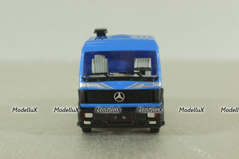 Mercedes SK 1748 tractor 1988, blue, Herpa 1:87