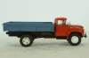 Зил-138 газобалонный, бортовой, красный/синий, Наши Грузовики №37, 1:43