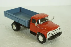 Зил-138 газобалонный, бортовой, красный/синий, Наши Грузовики №37, 1:43