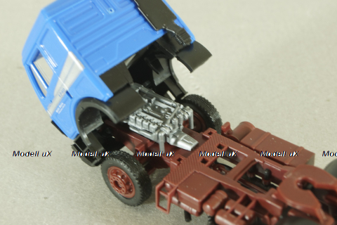 Mercedes SK 1748 tractor 1988, blue, Herpa 1:87