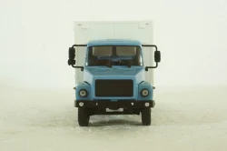 Газ-3307 Хлеб, голубой/белый, Наши Грузовики №4, 1:43