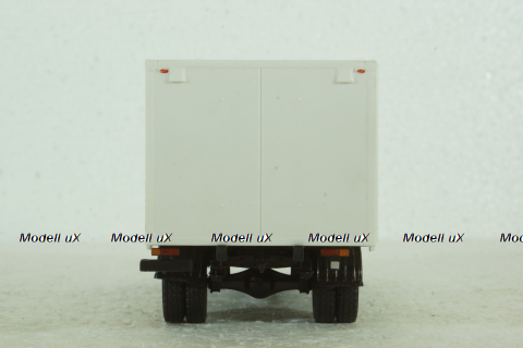 Газ-3307 Хлеб, голубой/белый, Наши Грузовики №4, 1:43