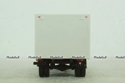 Газ-3307 Хлеб, голубой/белый, Наши Грузовики №4, 1:43