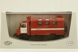 Газ-66 Кунг, пожарный, SSM1191, SSM 1:43