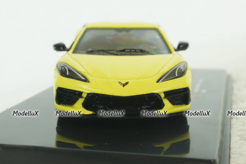 Chevrolet Corvette (C8) 2020, yellow, MOC315, IXO 1:43