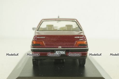 Peugeot 405 SR Saloon 1993, redmetallic, Altaya 1:43 Уценка!
