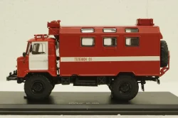 Газ-66 Кунг, пожарный, SSM1191, SSM 1:43