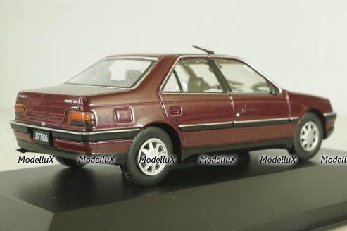 Peugeot 405 SR Saloon 1993, redmetallic, Altaya 1:43 Уценка!