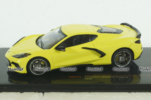 Chevrolet Corvette (C8) 2020, yellow, MOC315, IXO 1:43