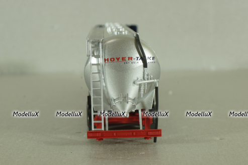 Scania TL with semi-trailer tank "Hoyer-talke", blue/grey, 147837, Herpa 1:87