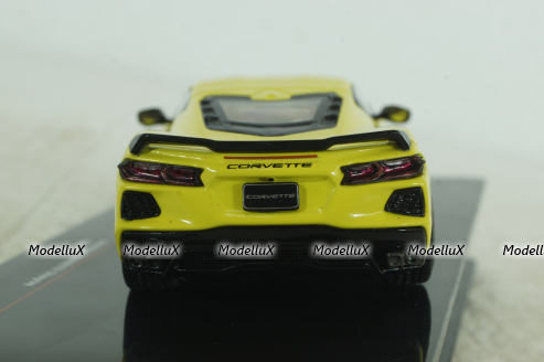Chevrolet Corvette (C8) 2020, yellow, MOC315, IXO 1:43