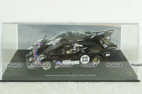 Lamborghini Countach QVX N 22 500km KYALAMI 1986, Lamborghini collection, Altaya 1:43