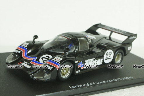 Lamborghini Countach QVX N 22 500km KYALAMI 1986, Lamborghini collection, Altaya 1:43