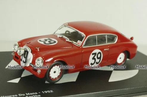 Lancia Aurelia B20 GT #39 24h LeMans 1952 Valenzano, Castiglioni,  red,  Altaya 1:43 