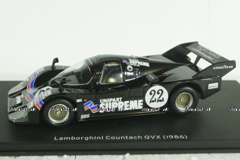 Lamborghini Countach QVX N 22 500km KYALAMI 1986, Lamborghini collection, Altaya 1:43