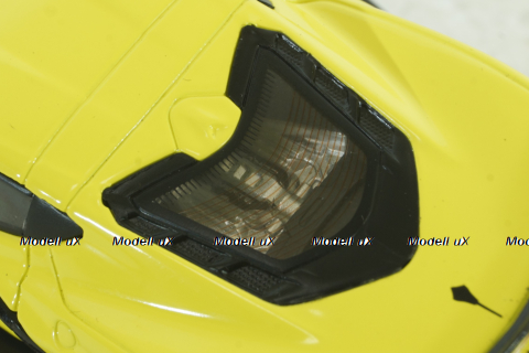 Chevrolet Corvette (C8) 2020, yellow, MOC315, IXO 1:43