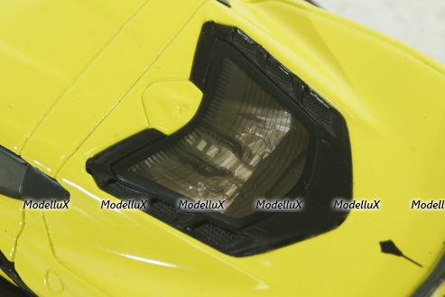 Chevrolet Corvette (C8) 2020, yellow, MOC315, IXO 1:43