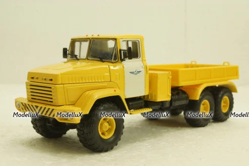 Краз-6446, баластный тягач, желтый, Н955, Наш Автопром 1:43