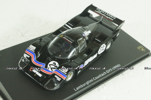 Lamborghini Countach QVX N 22 500km KYALAMI 1986, Lamborghini collection, Altaya 1:43