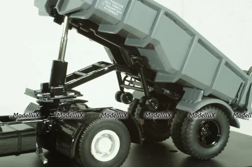 Маз-5432 с п/прицепом самосвалом МАЗ-5232В, SSM1171+SSM7025, SSM 1:43