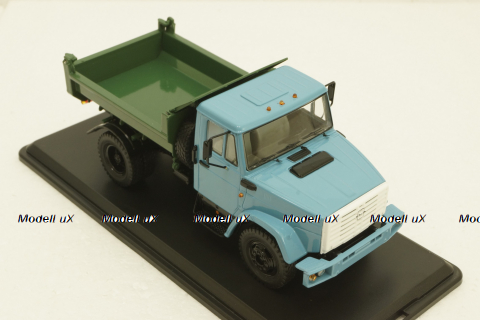 Зил-ММЗ-45085, голубой/зеленый, SSM1262, SSM 1:43