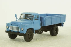 Газ-53-12 бортовой, голубой. Наши Грузовики №46, 1:43