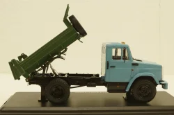 Зил-ММЗ-45085, голубой/зеленый, SSM1262, SSM 1:43