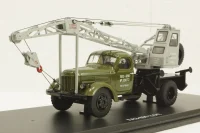 Лаз-690 (Зил-164), автокран, SSM1030, SSM 1:43