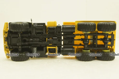 Краз-6446, баластный тягач, желтый, Н955, Наш Автопром 1:43