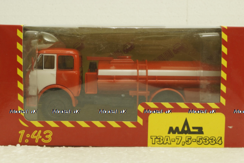 Маз-5334 ТЗА-7,5, пожарный, Н987, Наш Автопром 1:43