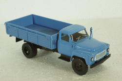 Газ-53-12 бортовой, голубой. Наши Грузовики №46, 1:43