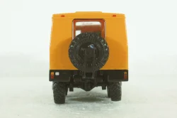 Урал-4322 6х6 Вахтовый автобус, оранжевый, Наши Грузовики №31, 1:43