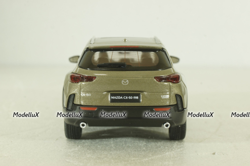 Mazda CX-50 2022, brown, dealer edition 1:43