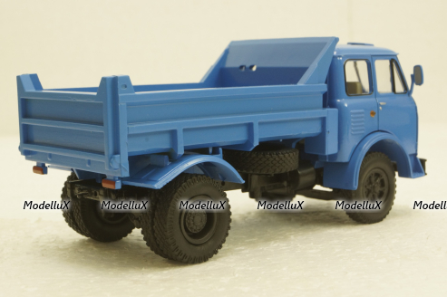 Маз-503А, самосвал, 1975 синий, Н758,  Наш Автопром 1:43