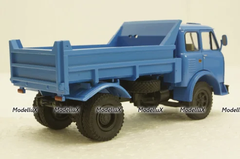 Маз-503А, самосвал, 1975 синий, Н758,  Наш Автопром 1:43