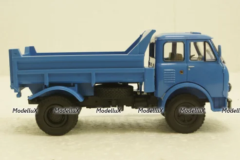 Маз-503А, самосвал, 1975 синий, Н758,  Наш Автопром 1:43