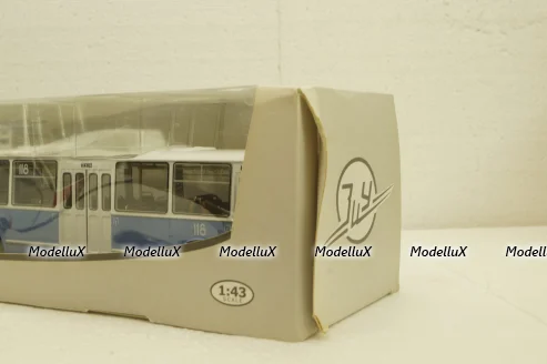 ЗиУ-10 (ЗиУ-683) троллейбус (бело-голубой), SSM4006, SSM 1:43