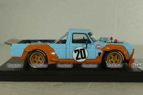 Ford Pick up Hoonigan Truck #20 (Gulf), Blue/orange, HRN-Models 1:43