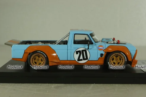 Ford Pick up Hoonigan Truck #20 (Gulf), Blue/orange, HRN-Models 1:43